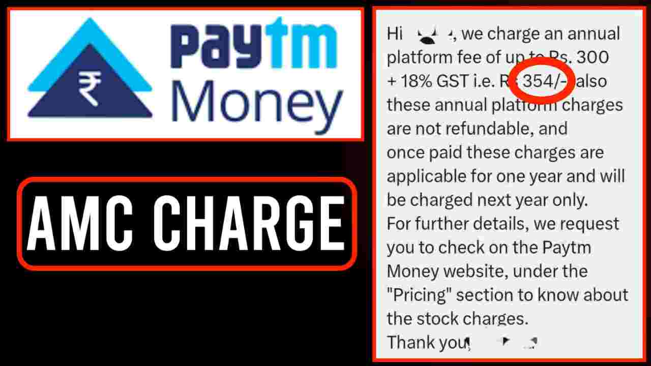 Paytm Money AMC Charge
