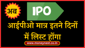 आईपीओ लिस्टिंग की अवधि