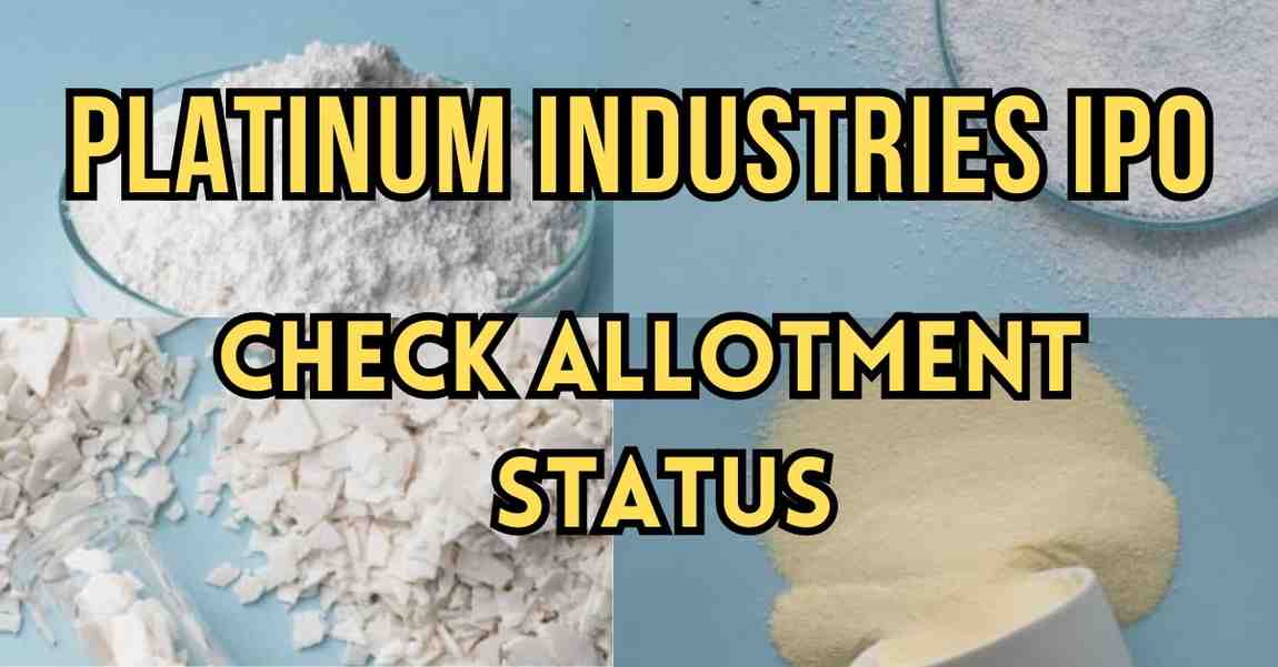 Platinum Industries IPO Allotment Status