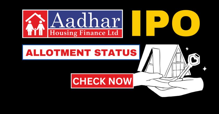 Aadhar Housing Finance IPO Allotment Status Link