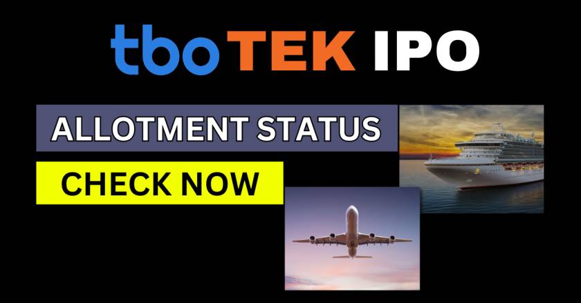 TBO TEK IPO Allotment Status