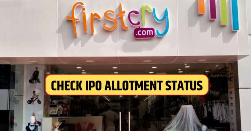 First Cry IPO Allotment Status