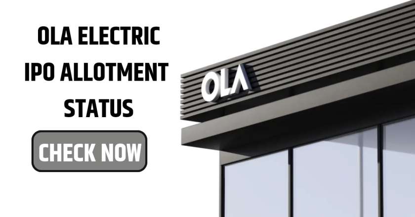 Ola Electric IPO Allotment Status Link