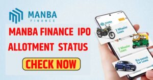 Manba Finance IPO Allotment Status