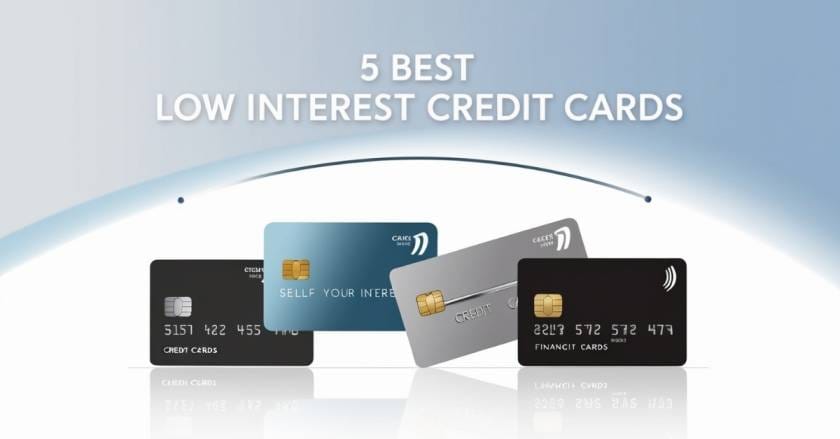 5 Best Low Interest Credit Cards